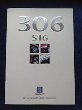 Peugeot 306 S16 Brochure 04.1997