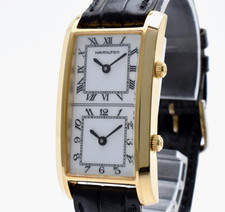 Montre Homme Vintage [N MINT] HAMILTON American Traveler 6232 Dual Time Qz JAPON