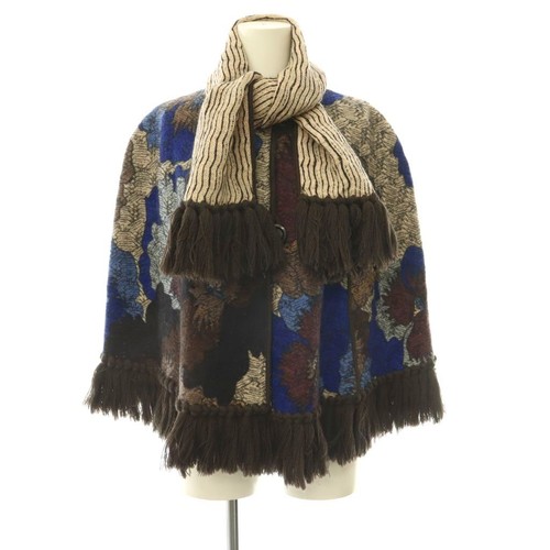 Missoni knit poncho - missoni,