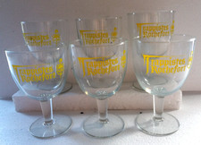 Lot 6 verres à bière 25 cl ,  TRAPPISTES  ROCHEFORT , ref TR23