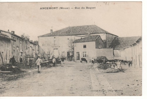 Cpa ancemont meuse rare - cpa,