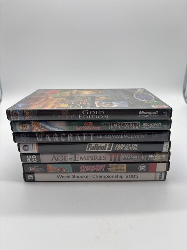 Lot jeux rétro - pc, gaming