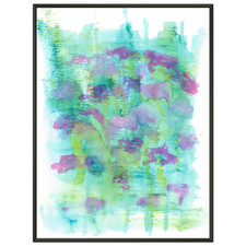 Classic Semi-Glossy Paper Metal Framed Poste Eclosions Sauvages