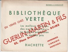 M54 BUVARD GREEN HATCHET Library for sale at GUERLIN MARTIN & Fils REIMS 