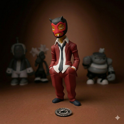 Frank kozik muttpop - x, red