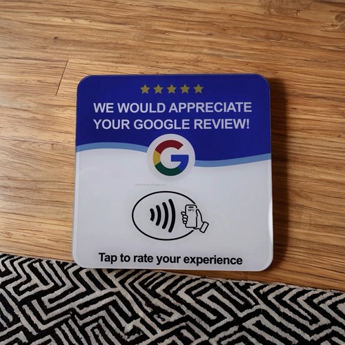 Plaque avis google nfc - plaque,