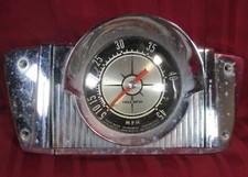 VINTAGE AQUA METER   ART DECO SPEEDOMETER SEA SPRITE BOAT MARINE RETRO 60's VINT
