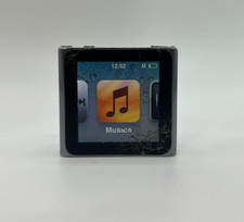 Apple iPod nano 6th gen 8gb graphite WORKING mp3 touch used original music