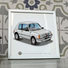 Poster Peugeot 205 Rallye