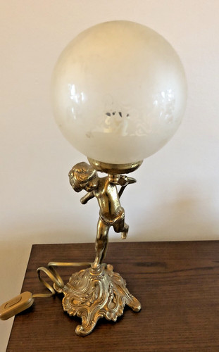 Lampe chevet bronze - lampe,