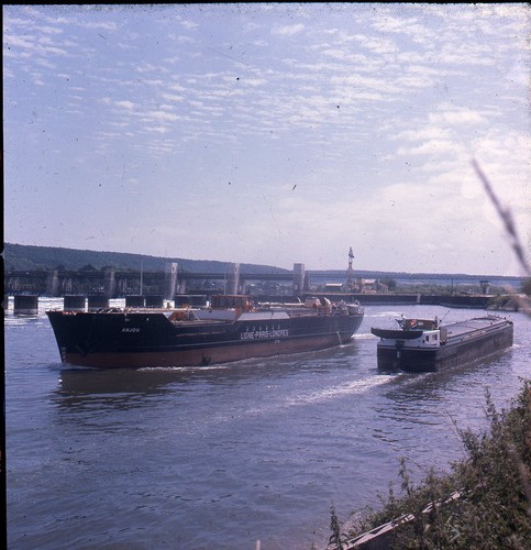 Seine 1950 péniche - la,