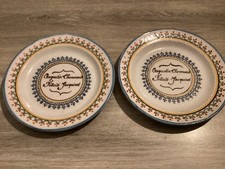 Deux assiettes creuses