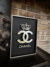 Decorative Chanel Sign - Plaque - Freestanding