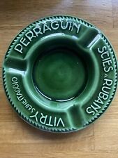 Vintage French Ribbon Saw Manufacturer  Advertising Ashtray SCIES A RUBANS Pot