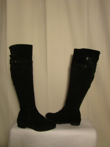 Bottes cuissardes dmn daim - cuissardes,