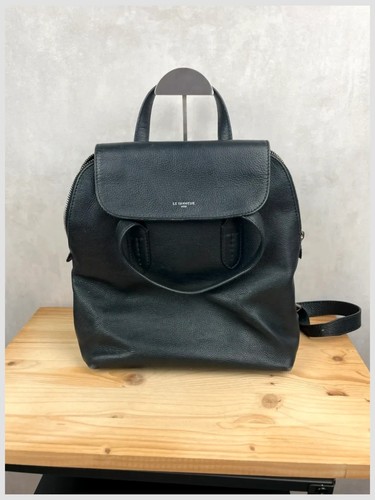 Sac dos cuir - sac, noir