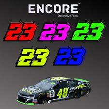 Encore® Fluorescent Adhesive Vinyl for Race Cars/Decals/Letters & Numbers