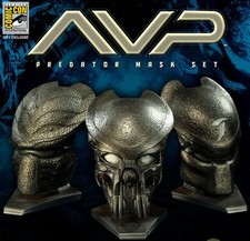 AVP Predator Mask Set Chopper Celtic Scar Sideshow Collectibles Statues