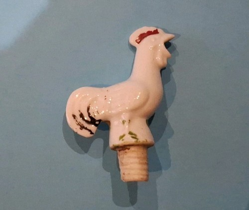 Ancien bouchon bec verseur - , coq