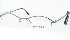Lunettes Vogue VO 3358 612-S Bleu-Violet Monture Métallique 49-17-135mm Italie