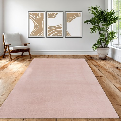 Tapis rose doux - , moelleux