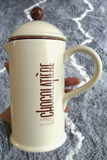Cafetiere La Chocolatiere Chocolate Drink Maker 34oz Milk Frother French PressG4