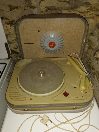Ancien tourne disque eden 1950 - disque,