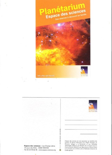 Carte postale publicitaire - carte,