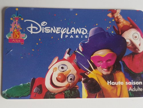 Carte passeport disneyland - passeport,