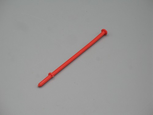 Porte drapeau rouge pour - pour, rail