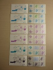 6 CARNETS DE TIMBRES NEUFS