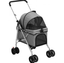 Poussette Chien Chat 4 Roues