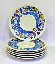 6 assiettes à dessert en