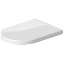 Duravit WC-Sitz Starck 3 verlängert Scharniere Edelstahl 370x500x37mm 63320000