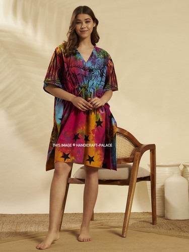 Robe kaftan plage vintage - kaftan,