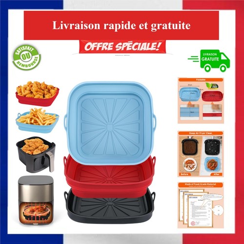 Moule silicone air fryer - silicone, 3