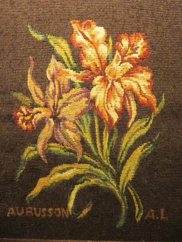 Tapisserie aubusson ancienne - tapisserie,