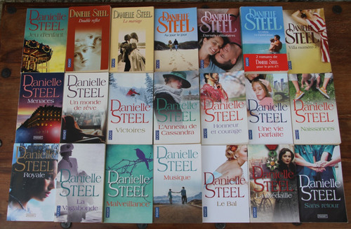 Danielle steel lot de 21 - danielle,