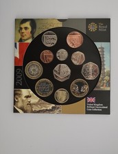 Royal Mint 2009 Brilliant Uncirculated Including KEW GARDENS Coin Set