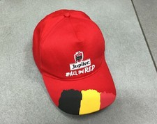 CASQUETTE CAP FOOT RED DEVILS BIERE BELGE BELGIAN BEER BIER JUPILER # ALL IN RED
