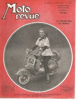MOTO REVUE N°1.040 LE DEUTSCHLANDFAHRT 1951 / PUCH 125 ET T.F / GP DE FRANCE