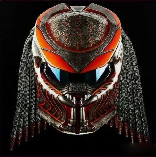 Casque moto predator custom - casque,