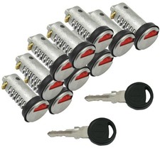 Steckzylinder Château Caravane Mobile Home Sts Zadi 2 Clé 10 X Cylindre Rouge