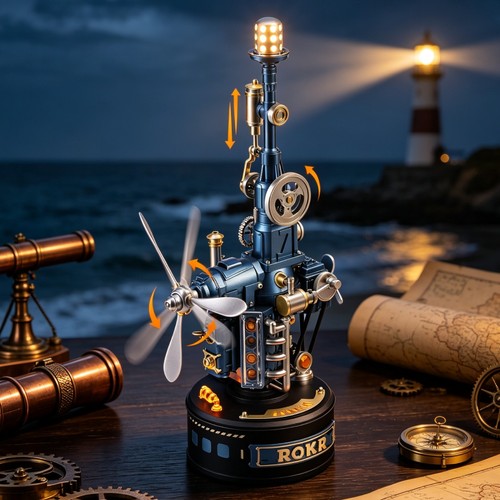 Rokr metal model puzzle - rokr,