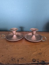 Lot De 2 Bougeoirs À Main En