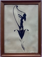 Vieux Cadre Or Vintage Antique