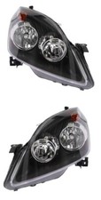 PHARE AVANT GAUCHE + DROIT ELECTRIQUE POUR OPEL ZAFIRA B 07.05-02.08 NOIR H1 H7