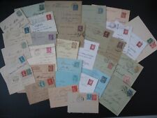 Lot de 31 Entiers Postaux