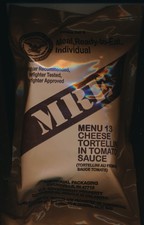 PORT OFFERT Rare Ration combat USA MRE  MENU 13 TORTELLINI FROMAGE Emb. 2024