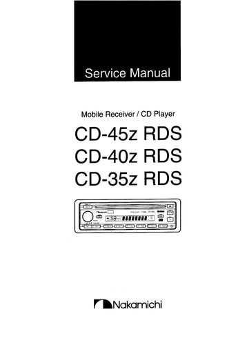 Service manuel instructions - service,